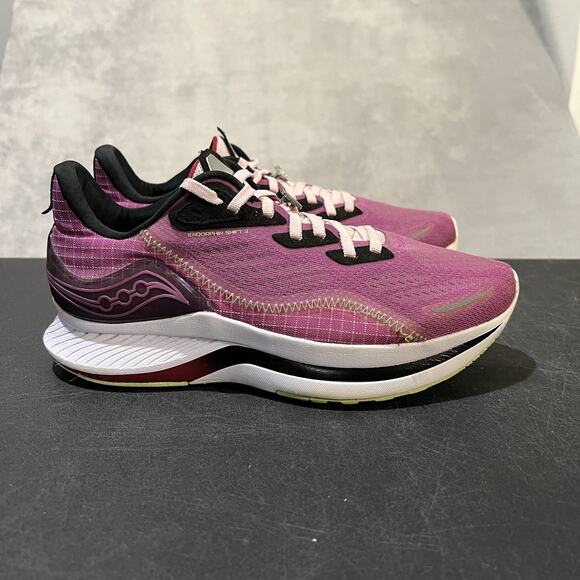 Saucony Endorphin Shift 2 Shoes Womens Size 9.5 PWRRUN Running Athletic Sneakers - Picture 1 of 11
